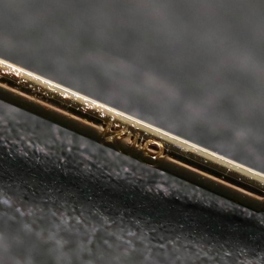 AHKAH（アーカー） ミモザ・チェーンピアス/K18YG/750-0.5g