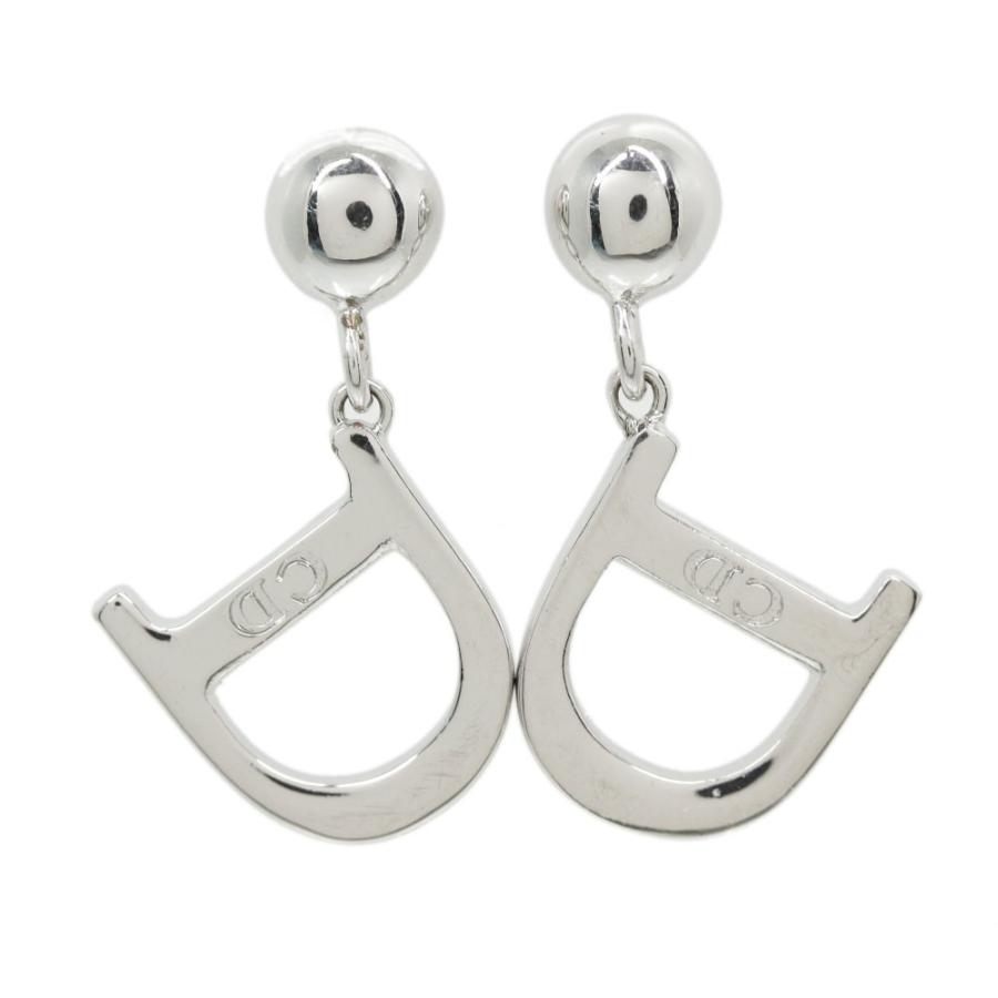 クリスチャンディオール ・Dロゴモチーフピアス/合金/メッキ-4.7g/シルバーカラー/Christian Dior 翌日配送可/h200123/326933 :PACA0534L:リファスタ・Yahoo!ショッピング店 - 通販 - Yahoo!ショッピング