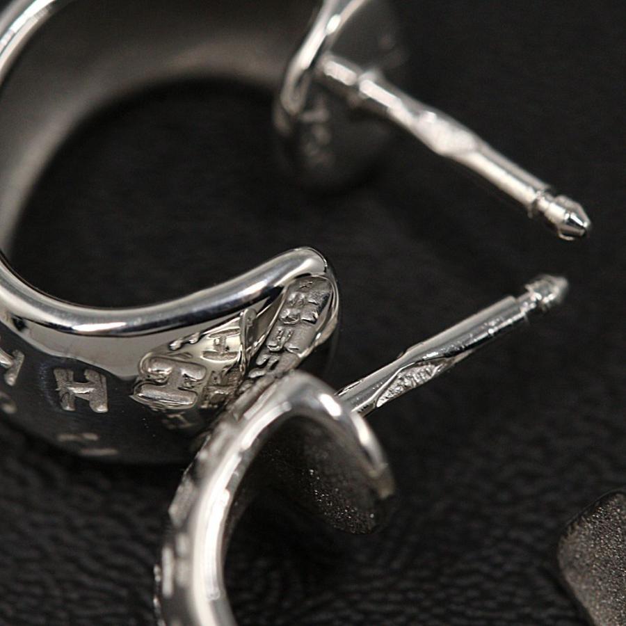 HERMES エルメス トゥーブー ピアス K18WG HERMES（エルメス） トゥーブー・フープピアス/K18WG/750-7.2g