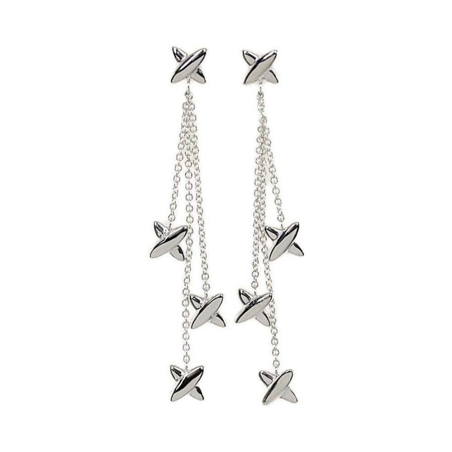 TIFFANY&Co.（ティファニー） キス 3モチーフ スウィングピアス/Sv925