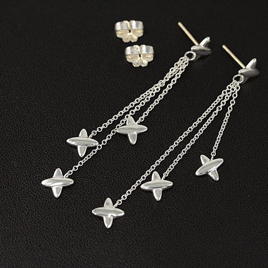 TIFFANY&Co.（ティファニー） キス 3モチーフ スウィングピアス/Sv925