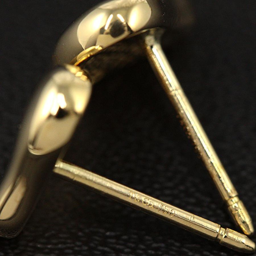 ティファニー　エルサペレッティ　フルハート　ピアス　ジュエリー K18 金 Elsa Peretti ティファニー Tiffany&Co. フルハート 9.8mm