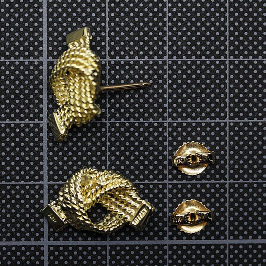 Tiffany & Co. メッシュノットピアス TIFFANY&Co.】ティファニー メッシュ ノット ピアス シルバー925