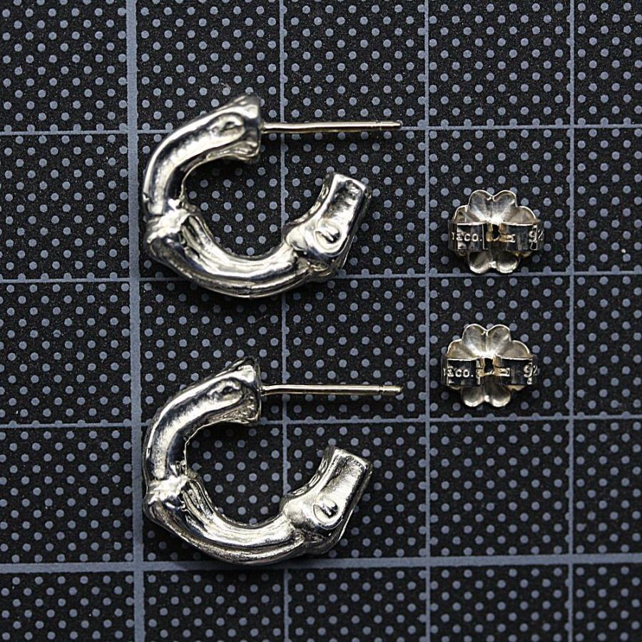 TIFFANY&Co. ティファニー バンブー/ボーン フープピアス/Sv925