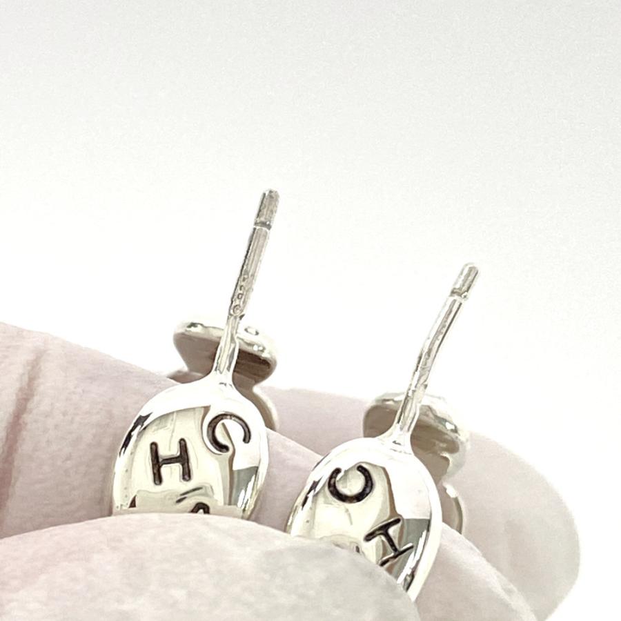 CHANEL シャネル シルバーフープピアス 両耳用 CHANEL シャネル