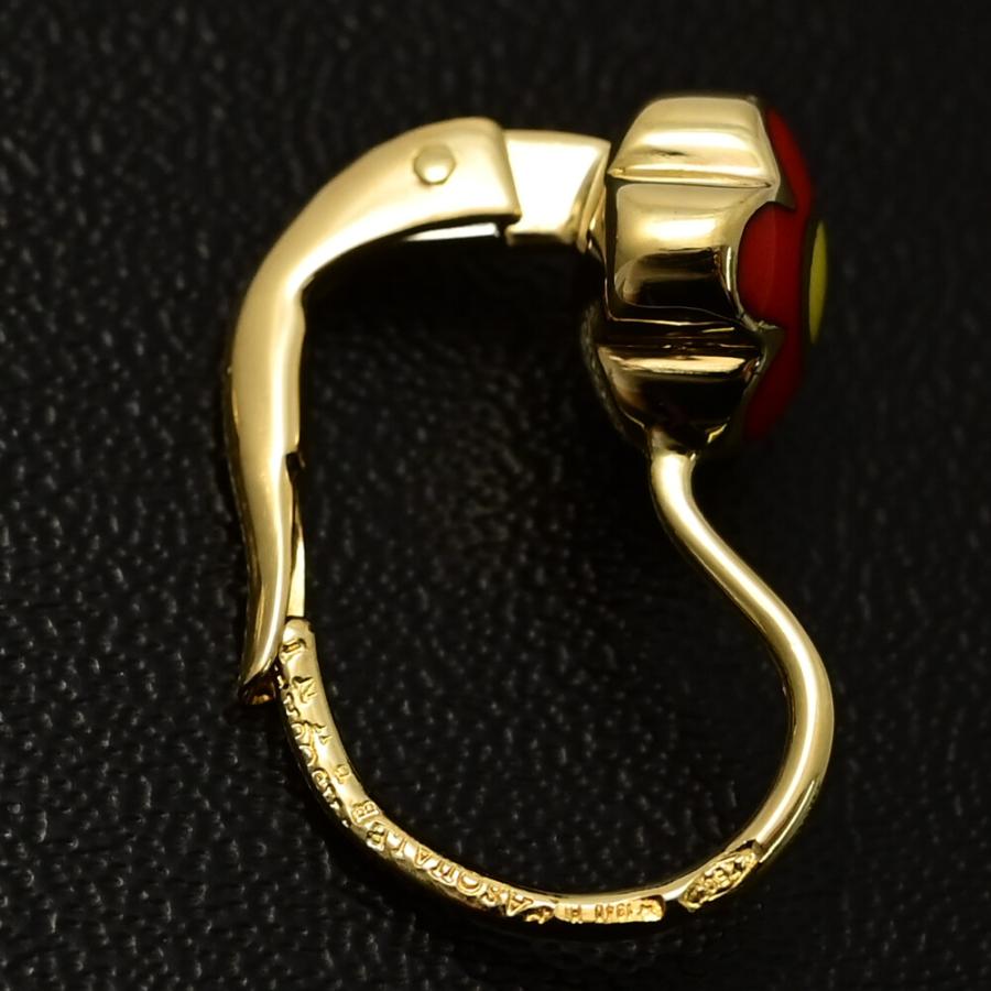 PASQUALE BRUNI パスクワーレブルーニ エナメル フラワー 花柄ピアス