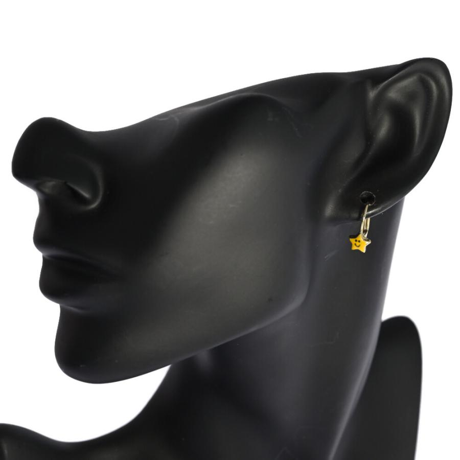 Ponte Vecchio（ポンテヴェキオ） スター スマイル エナメル ピアス