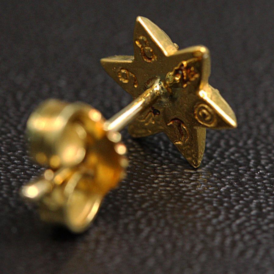 クロムハーツ ER STUD CO STAR DMND スターモチーフ・1P スター 