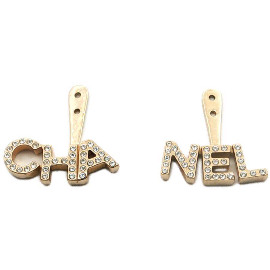CHANEL（シャネル） ロゴモチーフ ラインストーンセッティング