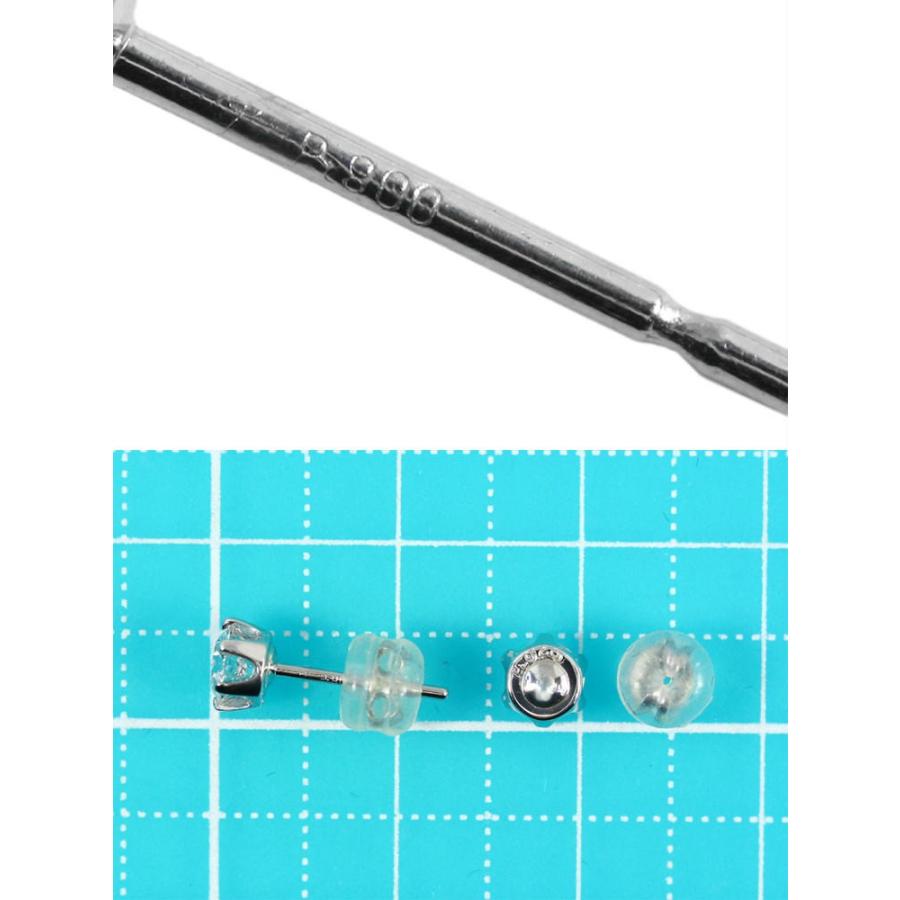 ラザールダイヤモンド ダイヤモンド・スタッドピアス/Pt900-1.2g