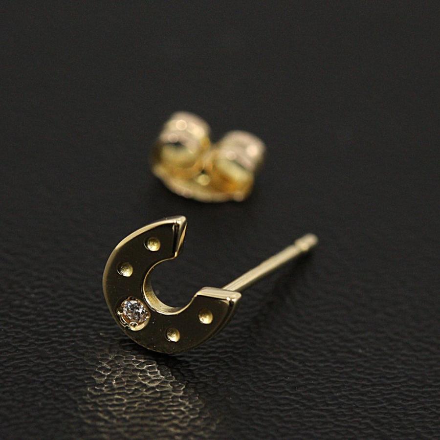 ete ピアス ホースシュー 蹄鉄 （片耳用） ete（エテ） ホースシュー/馬蹄 1P・片方・片耳・シングル/スタッド