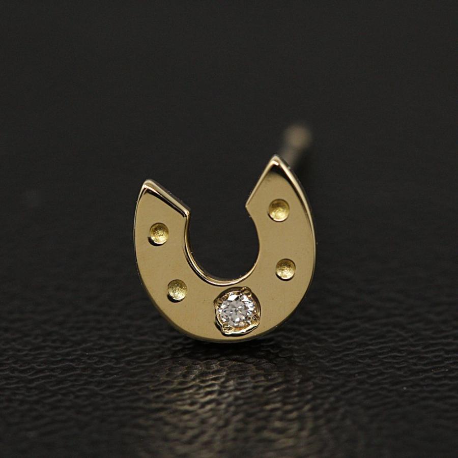 ete ピアス ホースシュー 蹄鉄 （片耳用） ete（エテ） ホースシュー