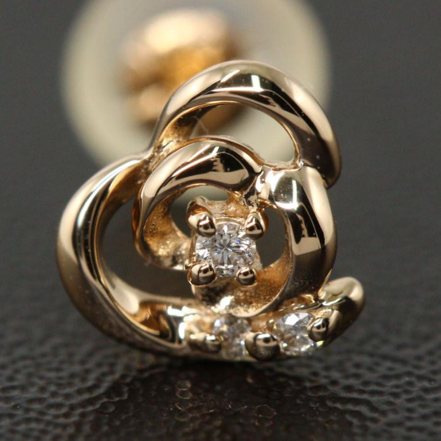 ヴァンドーム青山　ピアス　バラ　ピンク ヴァンドーム青山 ローズ/薔薇 6Pダイヤモンド スタッドピアス