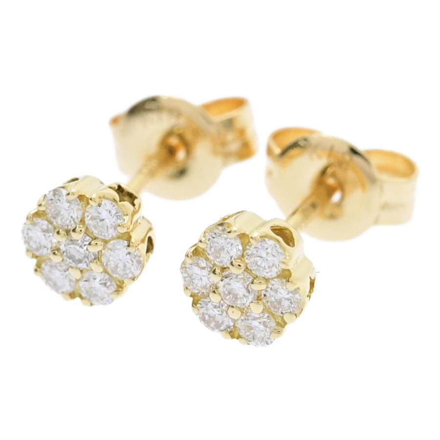 Ponte Vecchio ポンテヴェキオ フラワーモチーフ・ダイヤモンドピアス