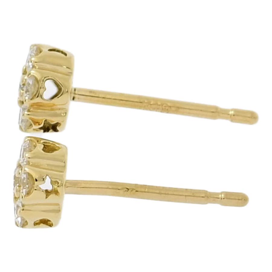 Ponte Vecchio ポンテヴェキオ フラワーモチーフ・ダイヤモンドピアス