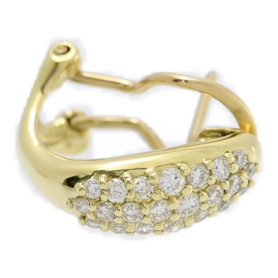 0.25ct/FD:0.25ct/2way ミニフープ・ダイヤモンド ピアス・イヤリング  