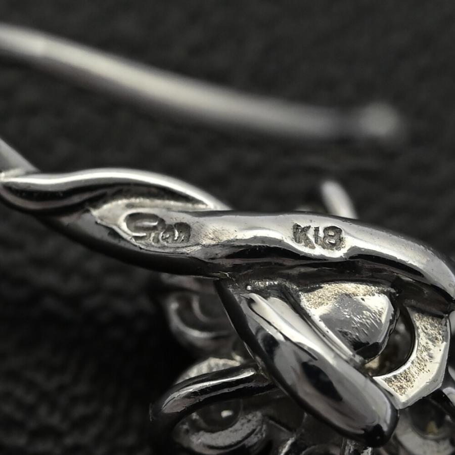 美品 STAR JEWELRY スタージュエリー 7粒 フラワーモチーフ