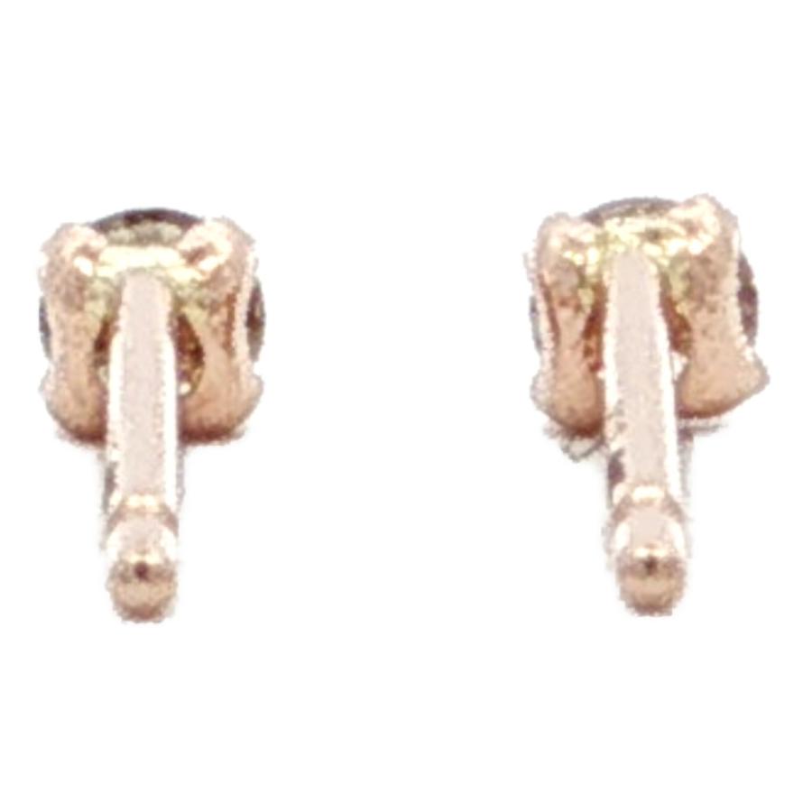 0.05ct スタッズセッティング ダイヤモンド ダイヤモンドピアス K18PG 