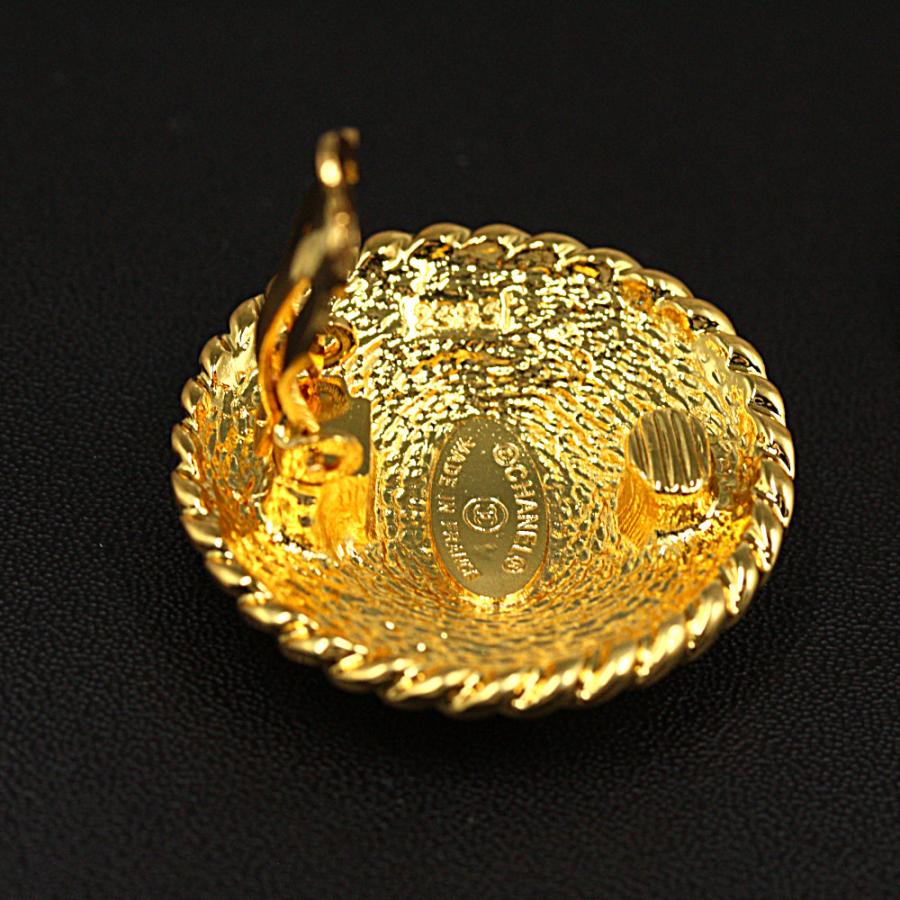 CHANEL（シャネル） ココマーク・イヤリング/合金/メッキ-24.5g