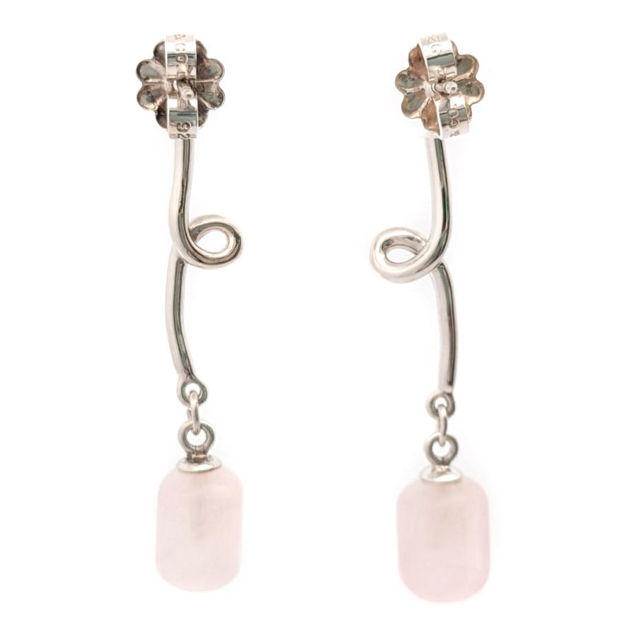 TIFFANY&Co.（ティファニー） ローズクォーツピアス/Sv925-2.9g