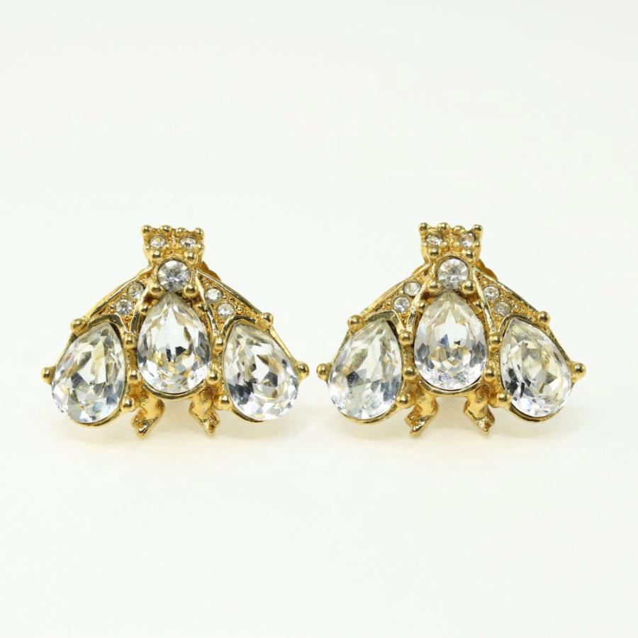 クリスチャンディオール 蜂 ラッキービー ラインストーン ビジュー  