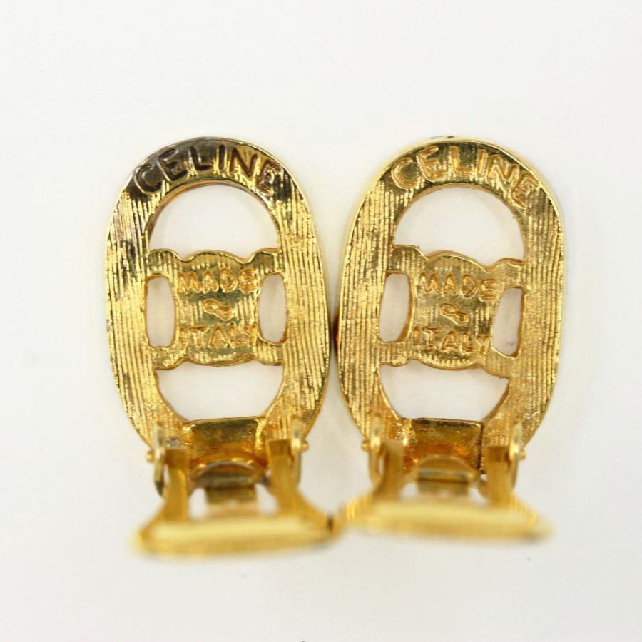 CELINE セリーヌ マカダム トリオンフロゴ ラインストーン