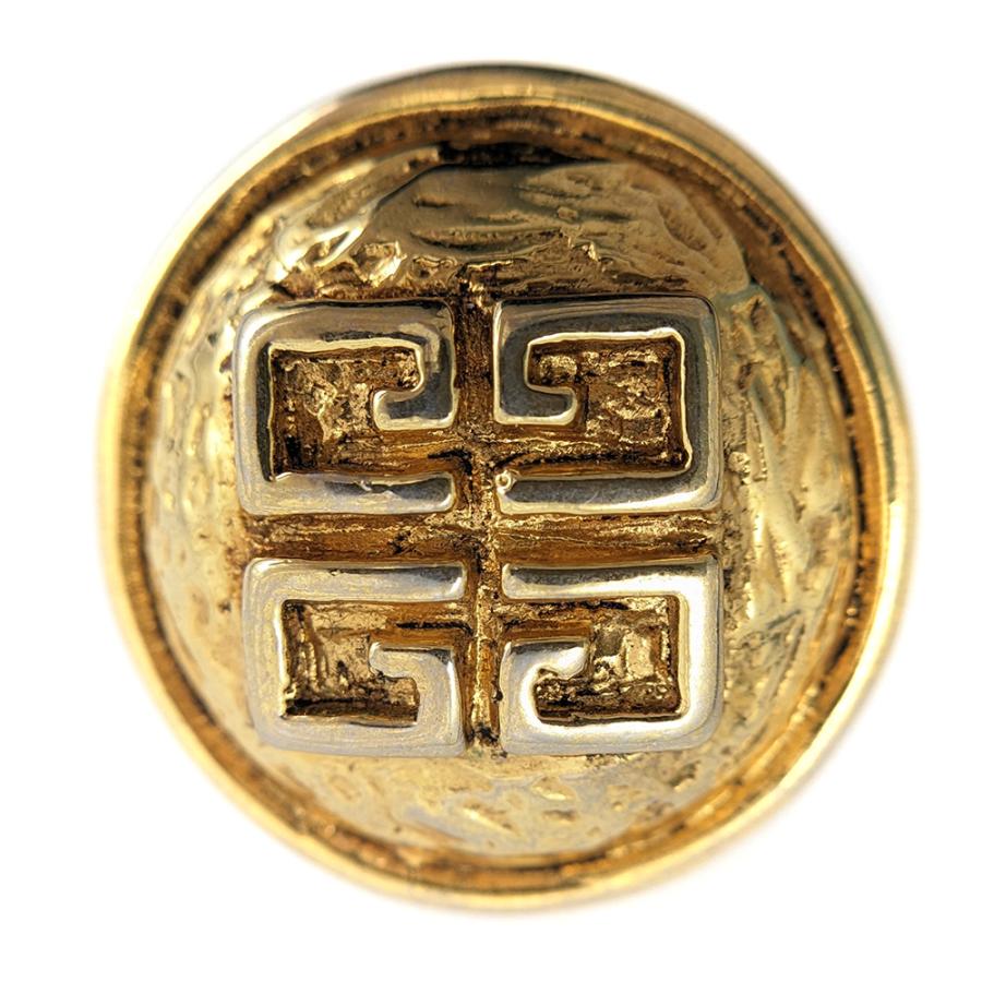 ジバンシー(ジバンシィ) シグネチャー4Gラウンドロゴイヤリング/合金  