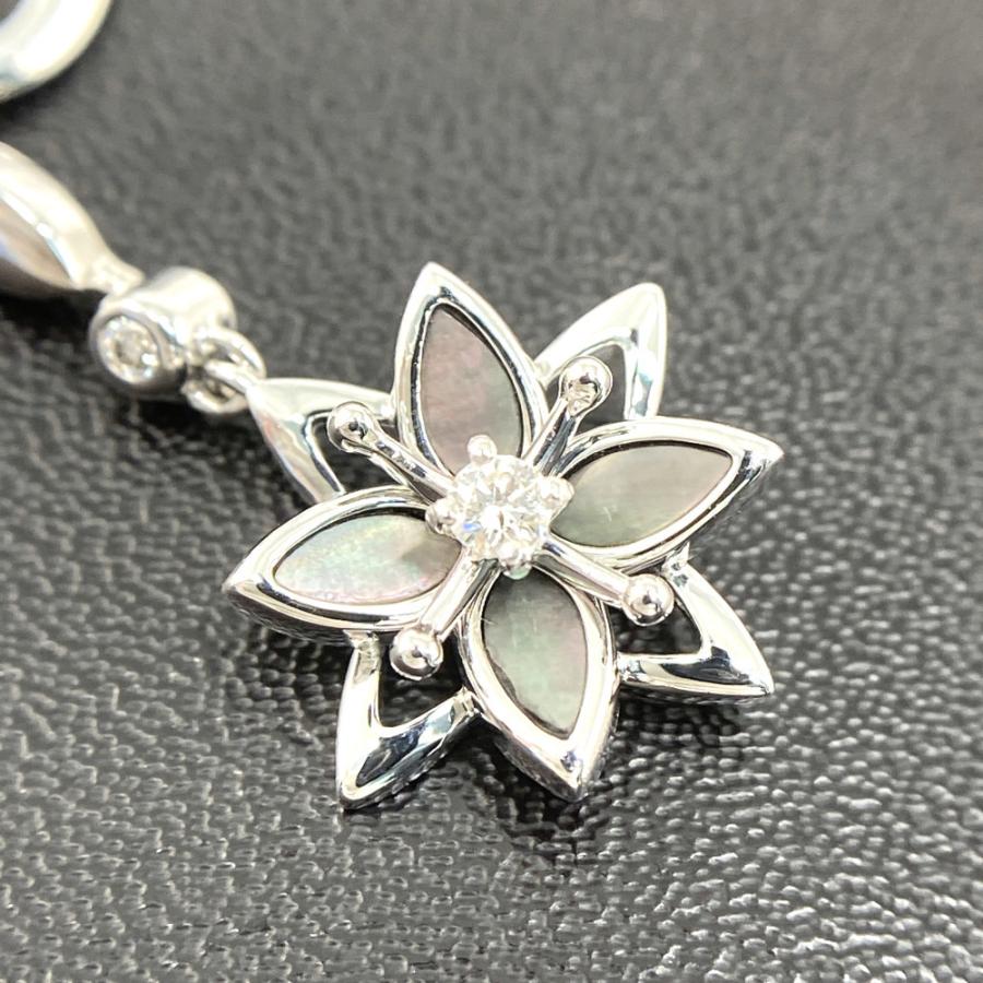 TASAKI（タサキ・田崎真珠） 片耳・フラワーモチーフ シェル  