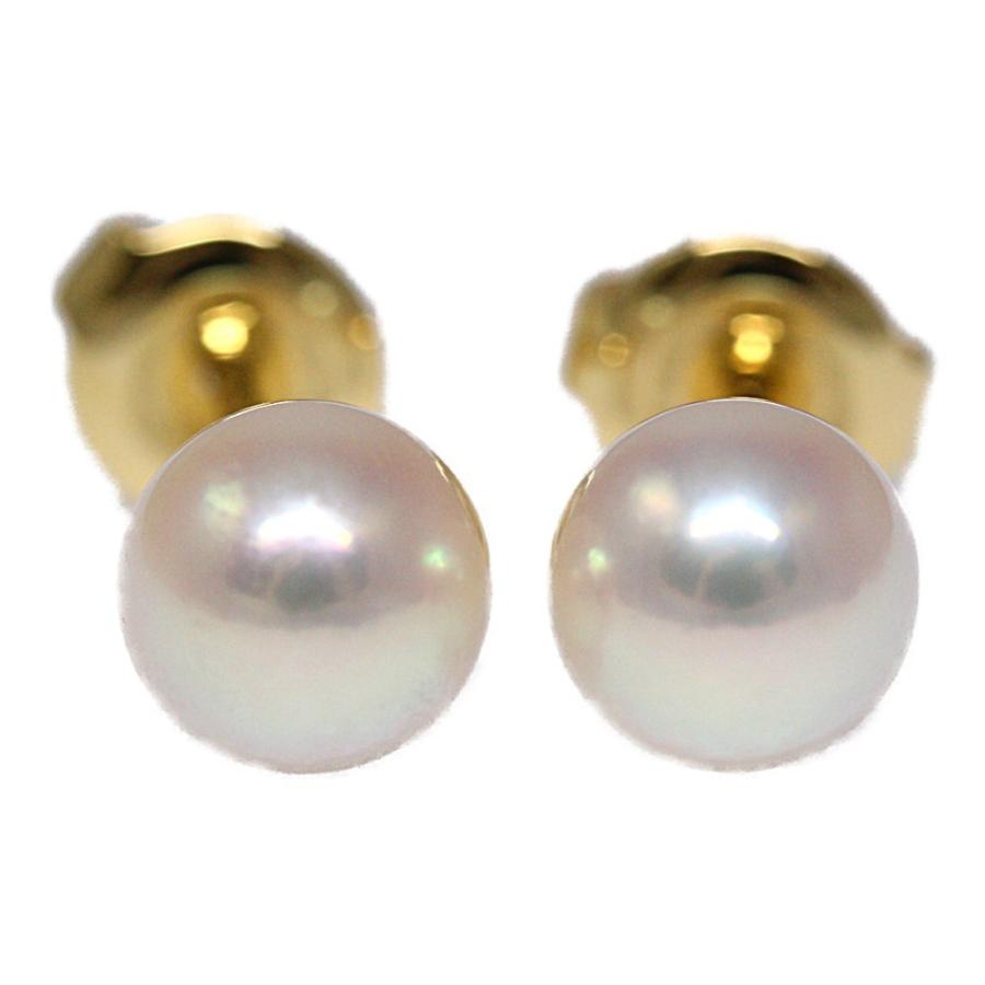 ミキモト スタッド アコヤ真珠 Japan Pearl 養殖真珠 真珠 パール ピアス K18yg 1 8g イエローゴールド ホワイト Mikimoto H0408 Pura0178l リファスタ Yahoo ショッピング店 通販 Yahoo ショッピング