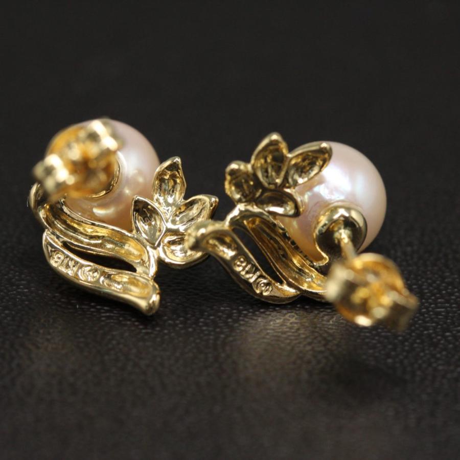 TASAKI（タサキ・田崎真珠） フラワーモチーフ・アコヤ真珠・Φ7.0mm