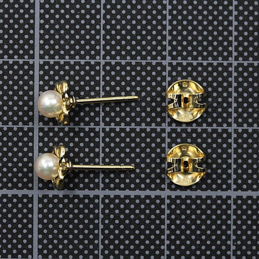 MIKIMOTO（ミキモト） フラワーモチーフ 2P・アコヤ真珠/Japan Pearl