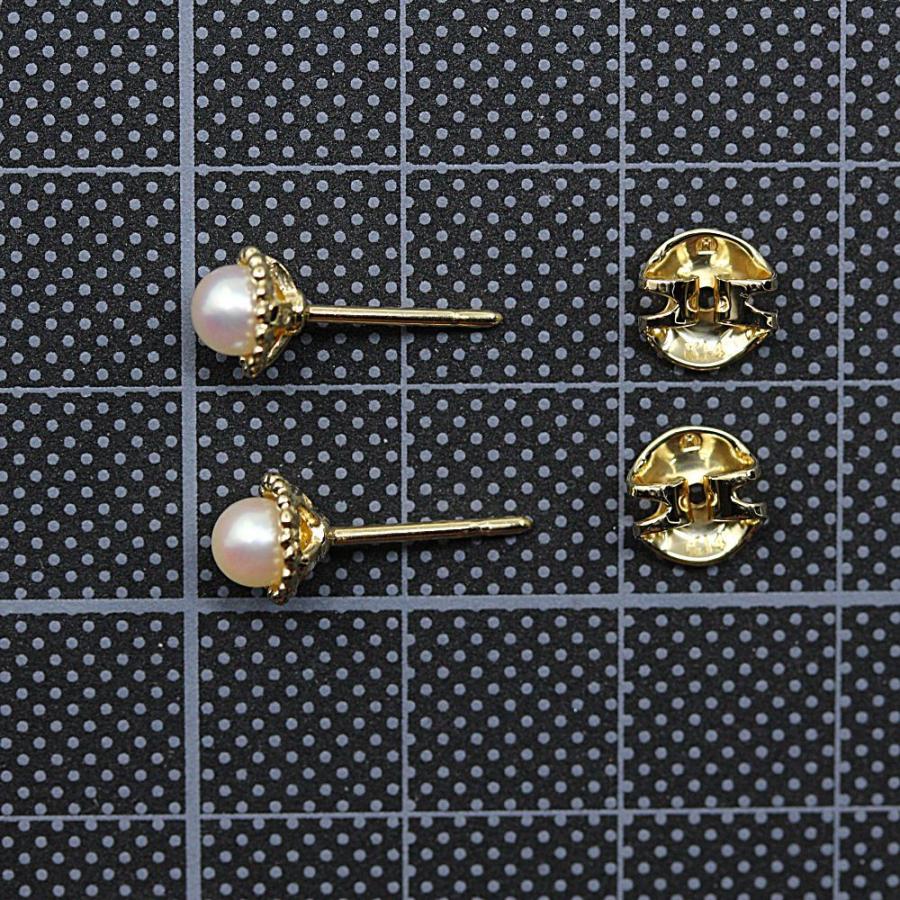 MIKIMOTO ミキモト シンプル アコヤ真珠 ベビーパール ミル打ち MIKIMOTO ミキモト シンプル アコヤ真珠 ベビーパール ミル打ち