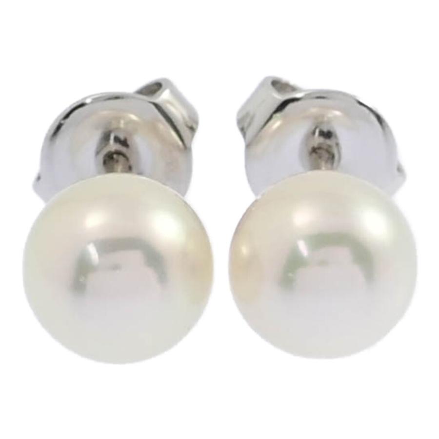 【K18刻印】MIKIMOTO アコヤ真珠 ピアス 6.5 ミキモト MIKIMOTO（ミキモト） 6月 誕生石・アコヤ真珠/Japan Pearl/養殖真珠