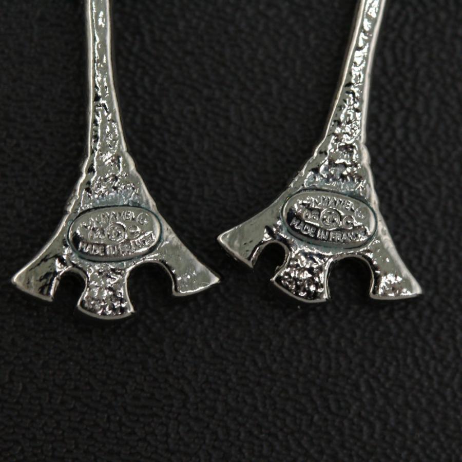 CHANEL シャネル　ココマーク　エッフェル塔　ネックレス　ピアス　シルバー CHANEL シャネル ココマーク エッフェル塔 ネックレス ピアス シルバー