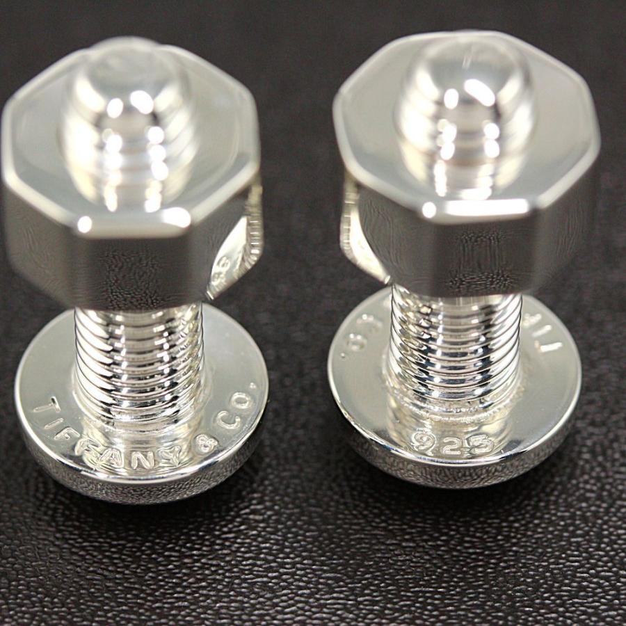 ティファニー 希少 ボルト ネジ カフス シルバー 925 S97e ティファニー 希少 ボルト ネジ カフス シルバー 925 S97e