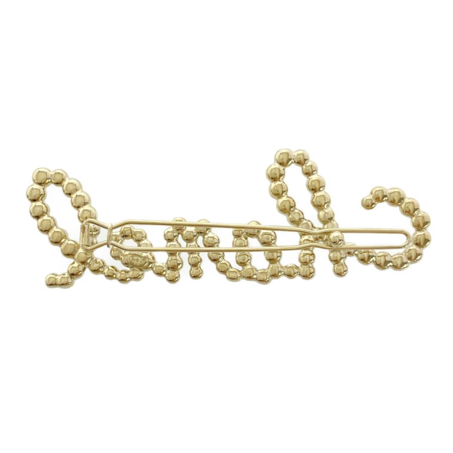 CHANEL シャネル ラインストーンモチーフロゴバレッタ/AB2850 CHANEL シャネル ラインストーンモチーフロゴバレッタ/AB2850