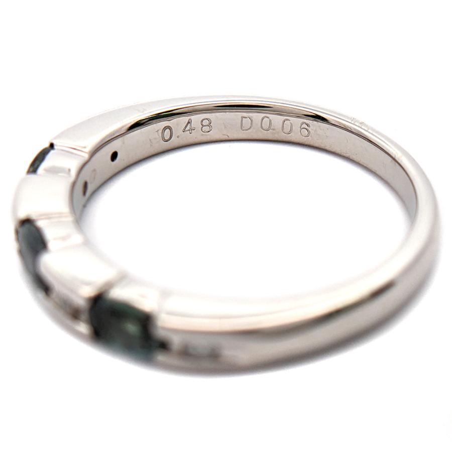 ロシア 3P・アレキサンドライト・ダイヤモンドリング・指輪・カラー