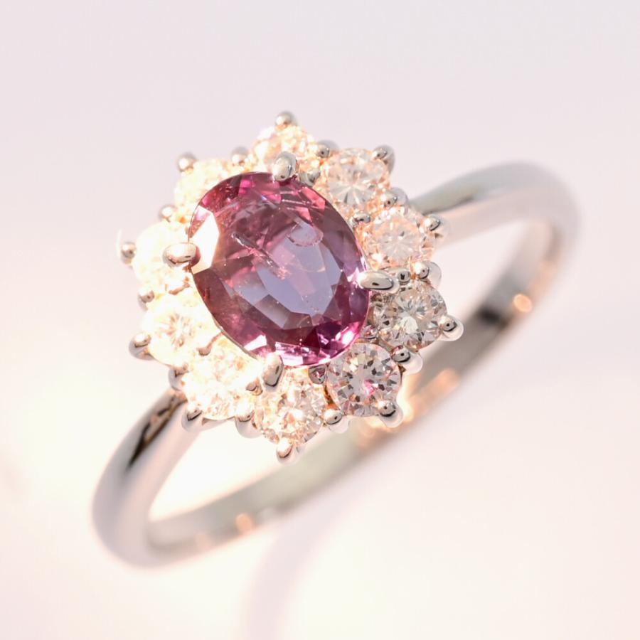 AL0.55ct/FD:0.45ct/三越 ミツコシ アレキサンドライト ダイヤモンド