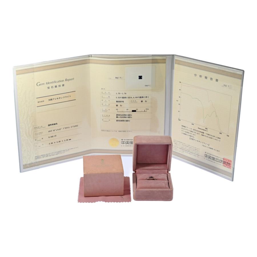 AL0.232ct/GemCEREY ジェムケリー アレキサンドライトリング・指輪