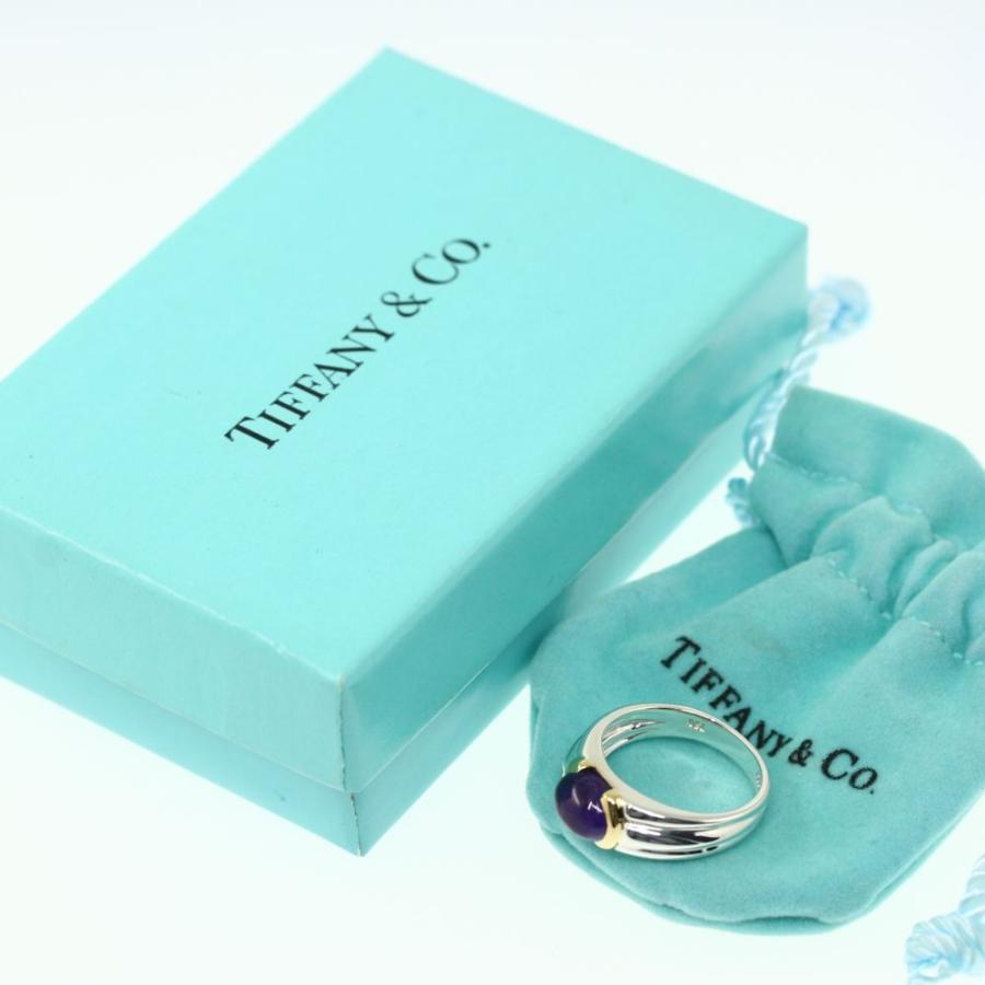 TIFFANY&Co. ティファニー アメシスト/アメジスト コンビリング TIFFANY&Co. ティファニー アメシスト/アメジスト コンビリング