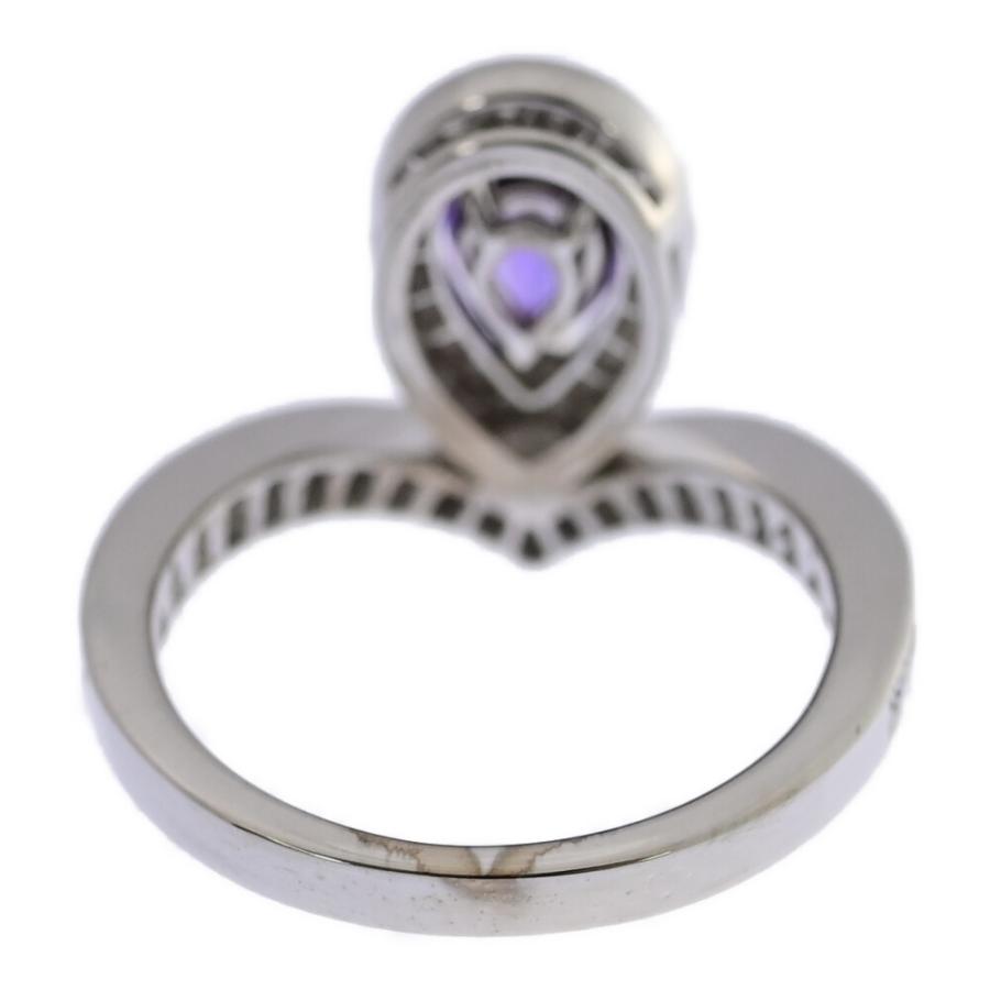 ◯訳あり　ショーメ　アメジストリング　9号　欠損あり CHAUMET（ショーメ） AM0.6ct/FD:0.55ct/CHAUMET ジョゼフィーヌエグ