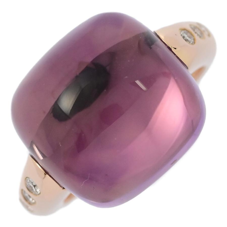 アメジスト リング #53 13号 AM12.56ct/FD:0.1ct/2月誕生石 1P