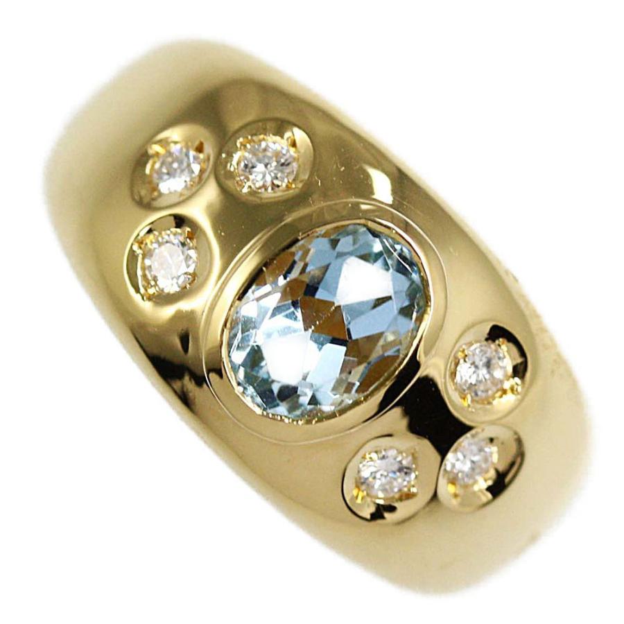 Tasaki タサキ 田崎真珠 アクワマリン 6pダイヤモンドリング 指輪 K18yg 750 7 4g Fd 0 13ct 10 5号 50 5 Tasaki Pearl Rf2 H Raqa0232l リファスタ Yahoo ショッピング店 通販 Yahoo ショッピング