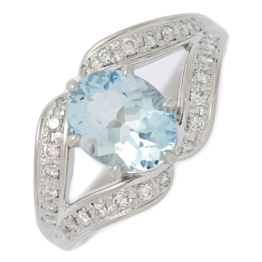 M.YAMAGISHI 0.26ct/3月誕生石 アクアマリン アクワマリン