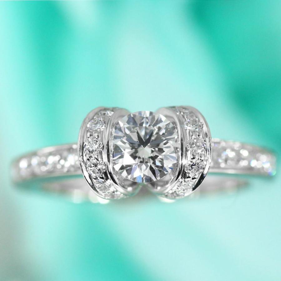 TIFFANY&Co. 0.44ctティファニー リボンリング・ダイヤモンド TIFFANY&Co. 0.44ctティファニー リボンリング・ダイヤモンド