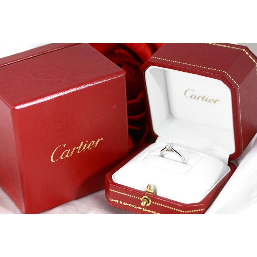 Cartier ソリティアリング ダイヤモンド カルティエ リング ソリテール Cartier 指輪 ダイヤモンド 0.23
