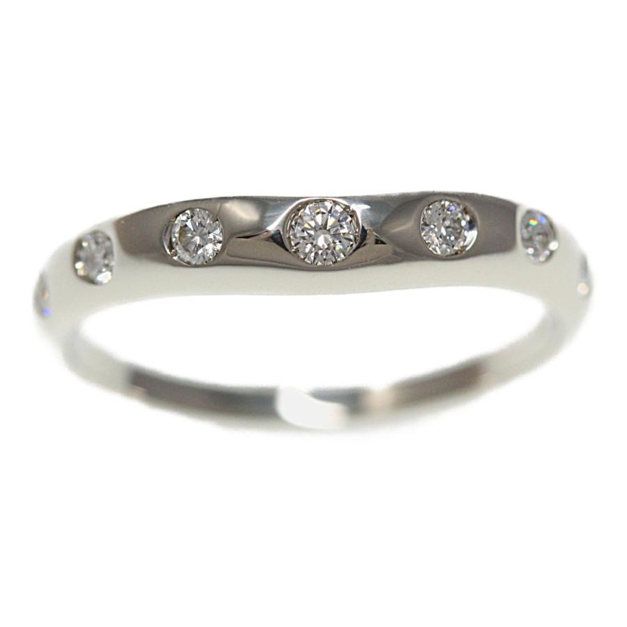 ブルガリ　コロナ　ダイヤモンド　リング ブルガリ BVLGARI コロナ ダイヤリング プラチナシルバー Pt950