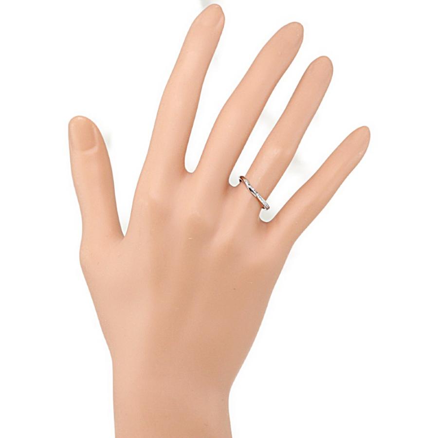 俄(ニワカ) せせらぎ(SESERAGI) 8P・ダイヤモンドリング・指輪/Pt950