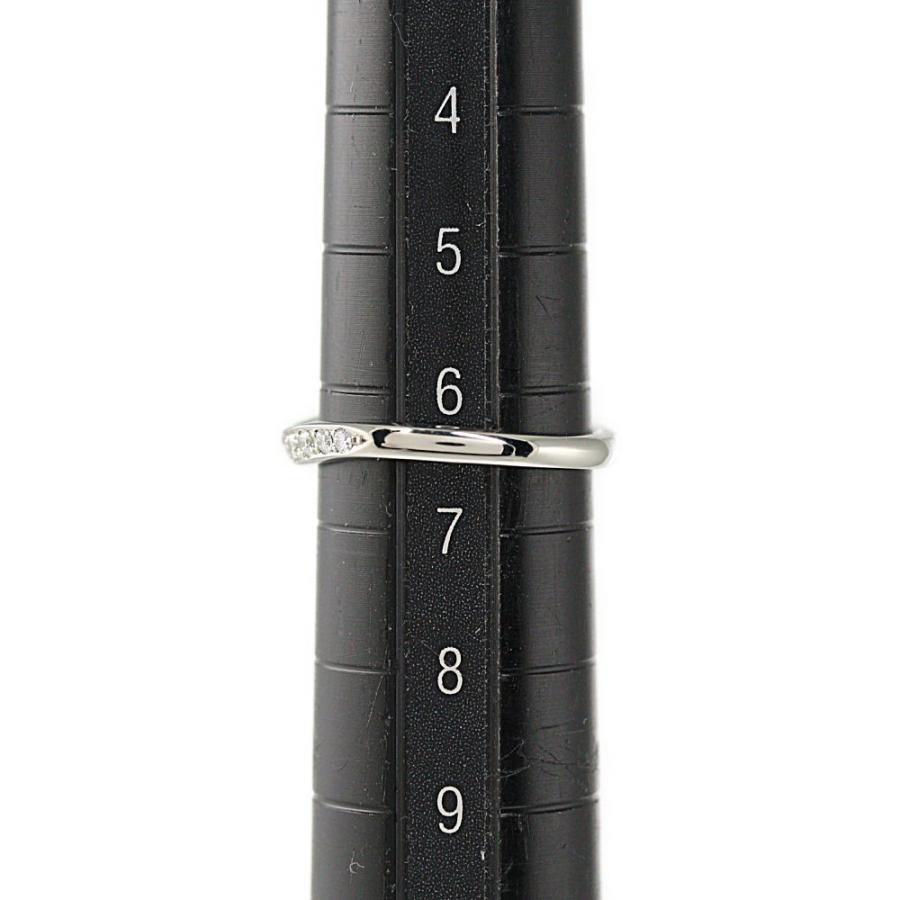 俄(ニワカ) 睡蓮SUIREN 11P ダイヤモンドリング 指輪/Pt950-3.0g/6.5号