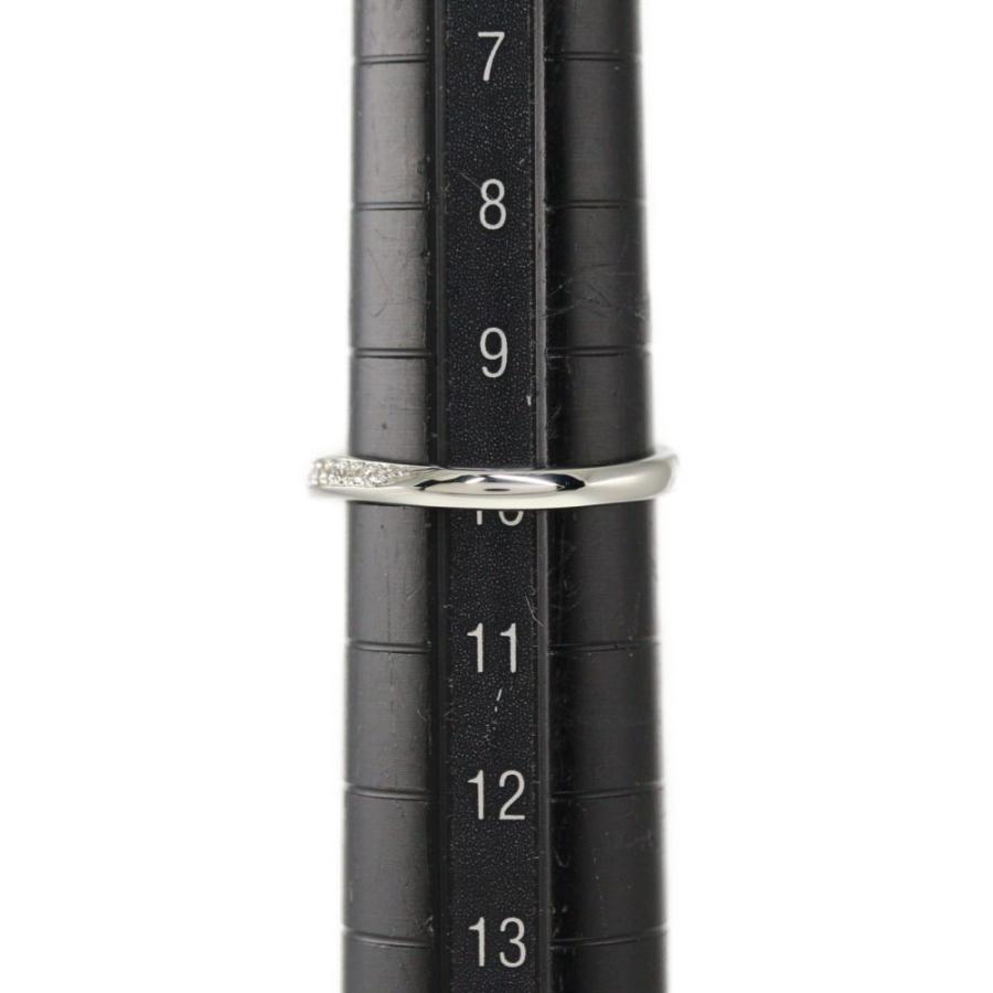 012【銀座ダイヤモンドシライシ】Pt950 ダイヤモンド　11.5-12号 銀座ダイヤモンドシライシ 12P ダイヤモンドリング 指輪/Pt950